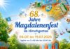 68. Jahre Magdalenenfest im Hirschgarten vom 04.07. bis 19.07.2026